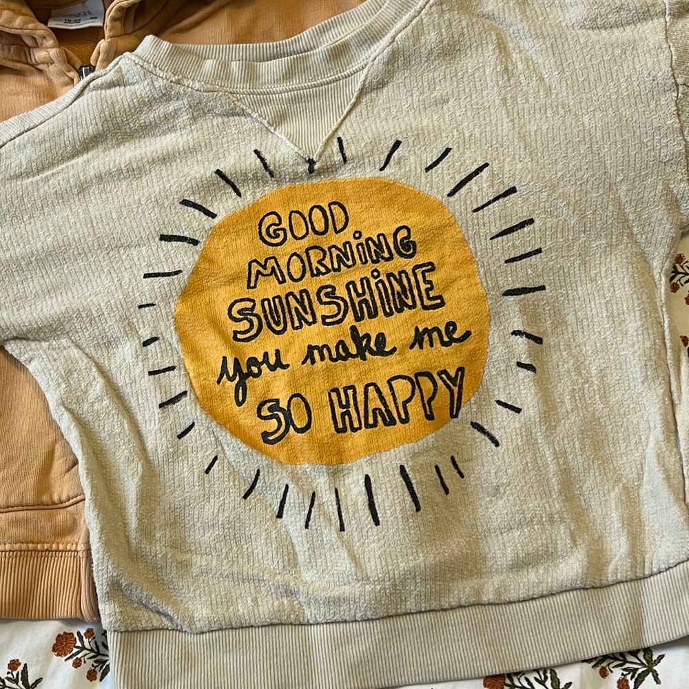Zara ArtClass Kids Hoodie and Sweatshirt Set 2T - Picture 5 of 8